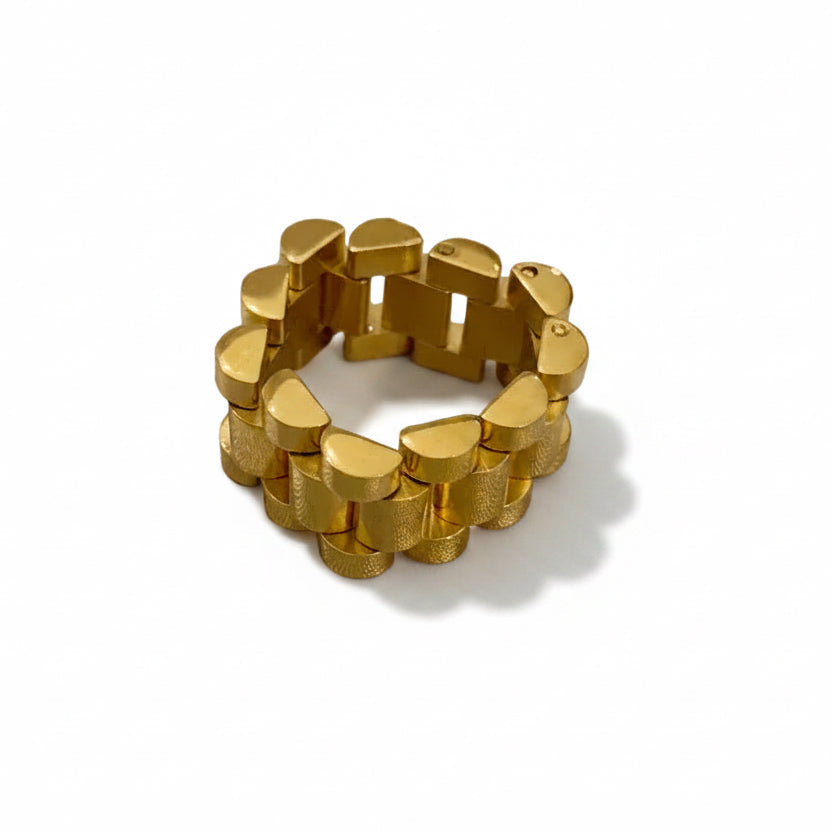 Gold Rollie Ring