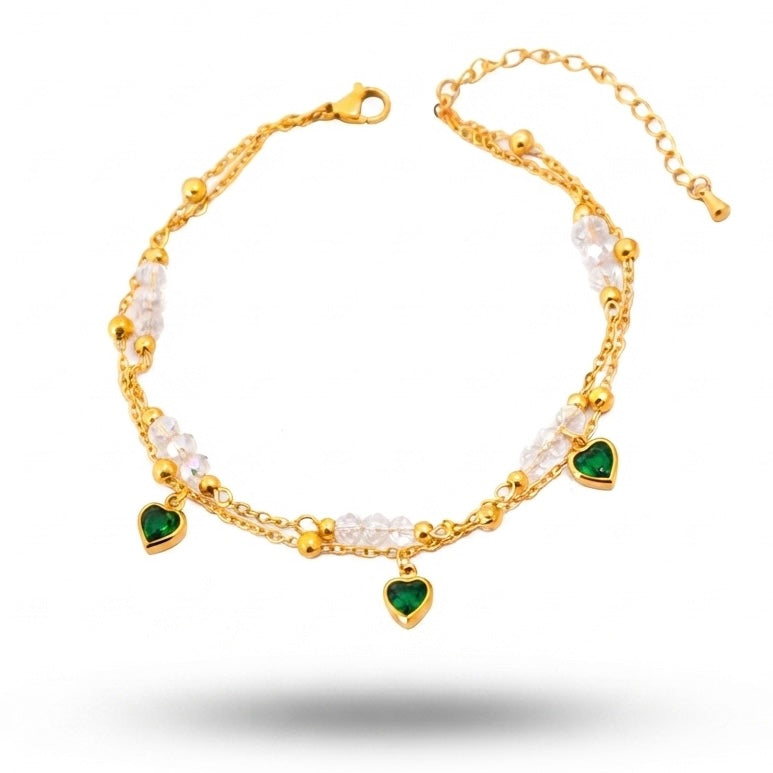 I Love Jhade Anklet