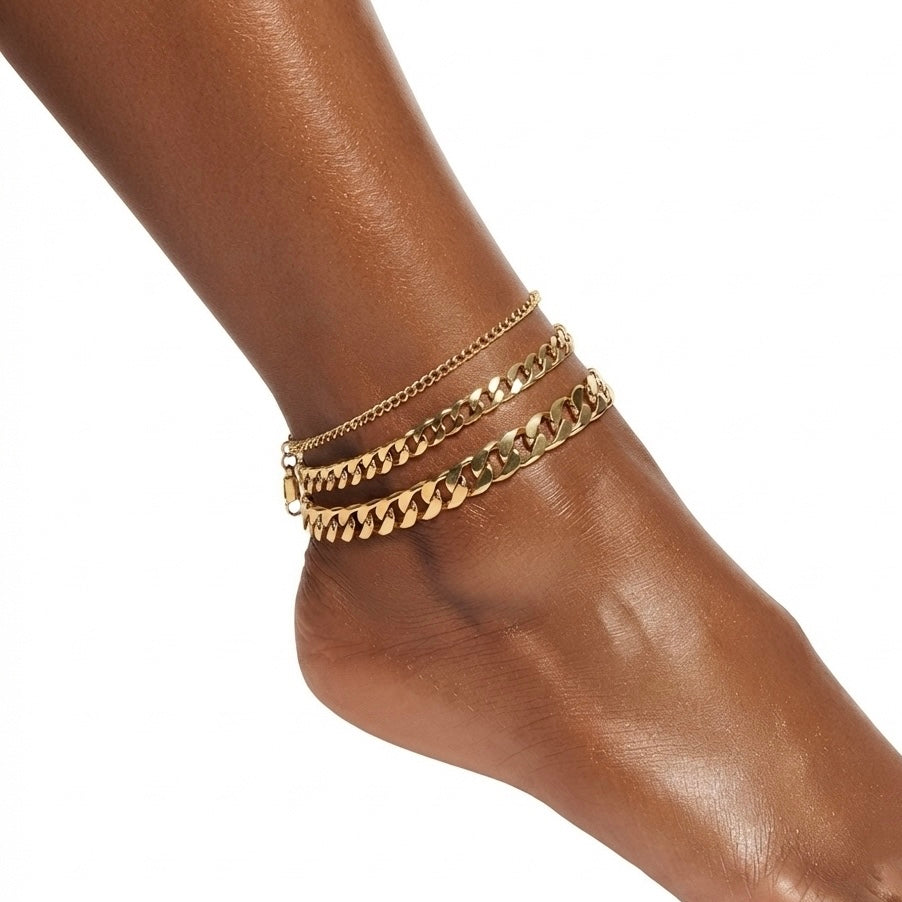 Cuban Link Anklet