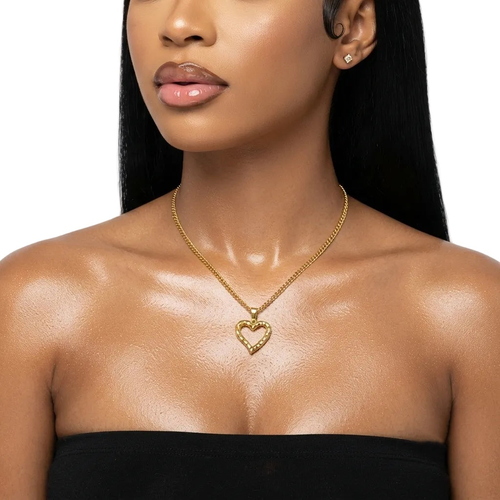 Heart Of Gold Necklace