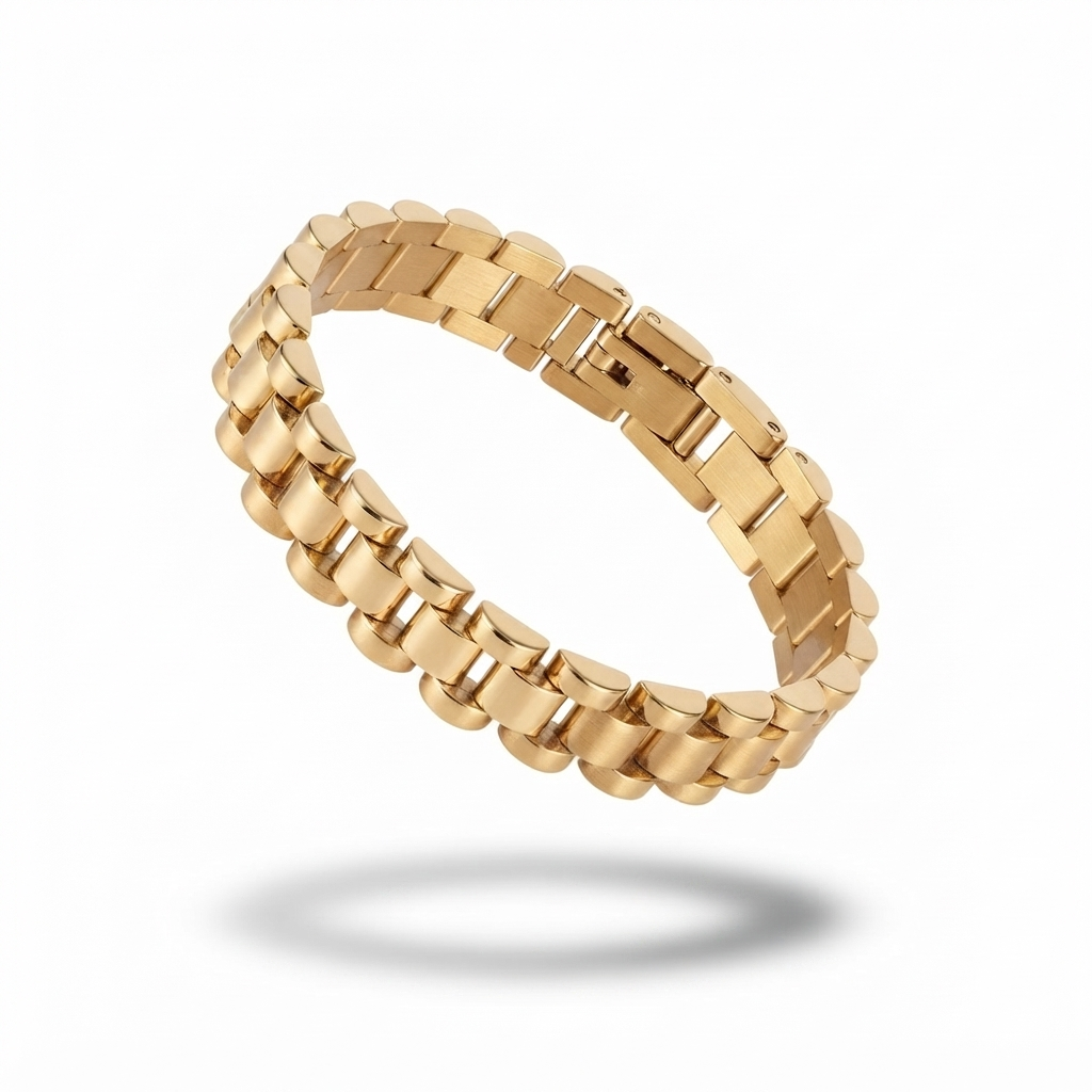 Gold Rollie Bracelet