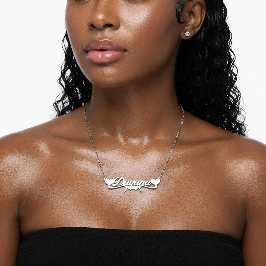 Love Yourself Custom Name Necklace
