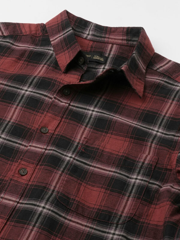 Men's Brown Cotton Regular Fit Shirt