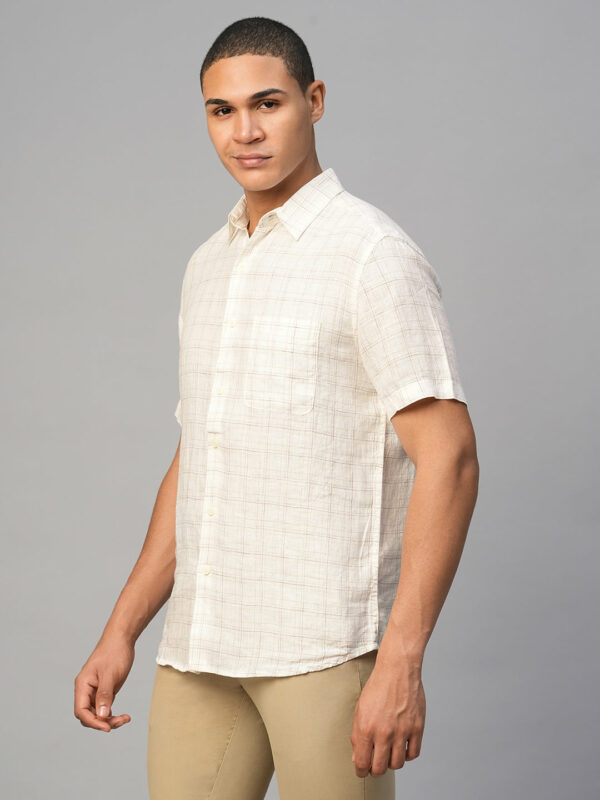 Men's Corduroy Black 100% Cotton Regular Fit Shirt