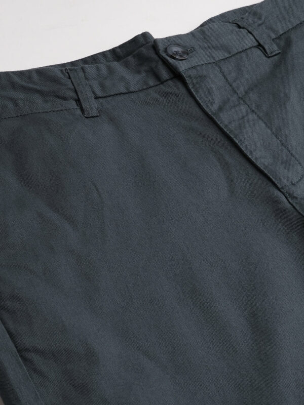 Men's Cotton Lycra Dk Blue Regular Fit Shorts
