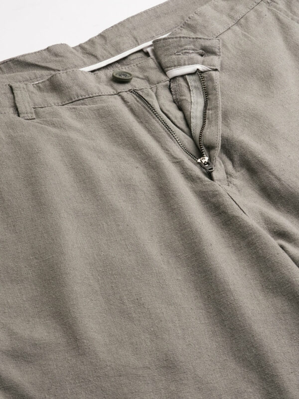 Men's Cotton Lycra Olive Regular Fit Shorts