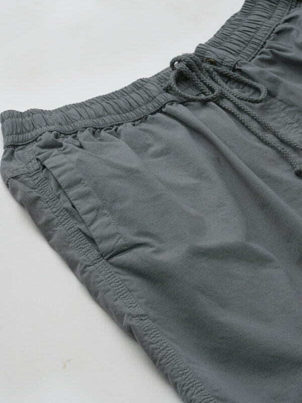 Men's Grey Cotton Regular Fit Shorts