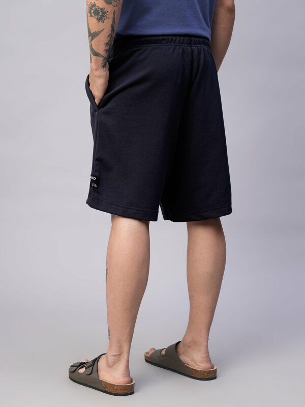 Men's Navy Organic Cotton Regular Fit Shorts