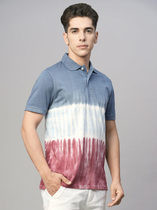 Men's Red Cotton Regular Fit Tshirt